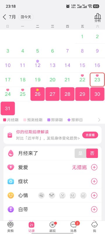 无意间在美柚看到了老婆和她前男友们的做爱记录！我老婆96年的，我们23年相亲认识结婚了，去年9月生了孩子